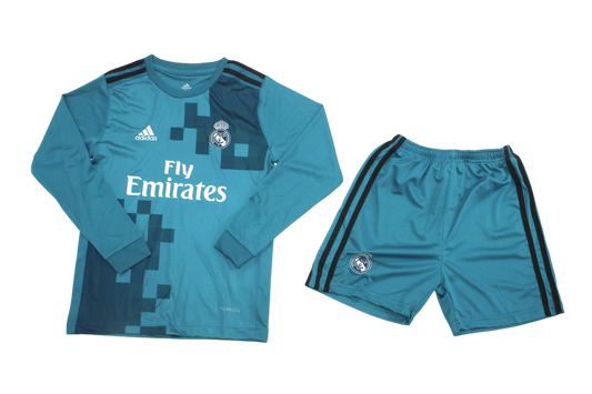 JERSEY RETRO PARA NIÑOS REAL MADRID LOCAL Y 3ER JERSY 17/18