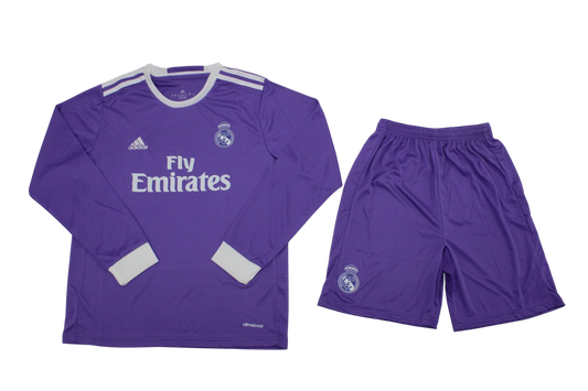 JERSEY RETRO PARA NIÑOS REAL MADRID VISITA 16/17