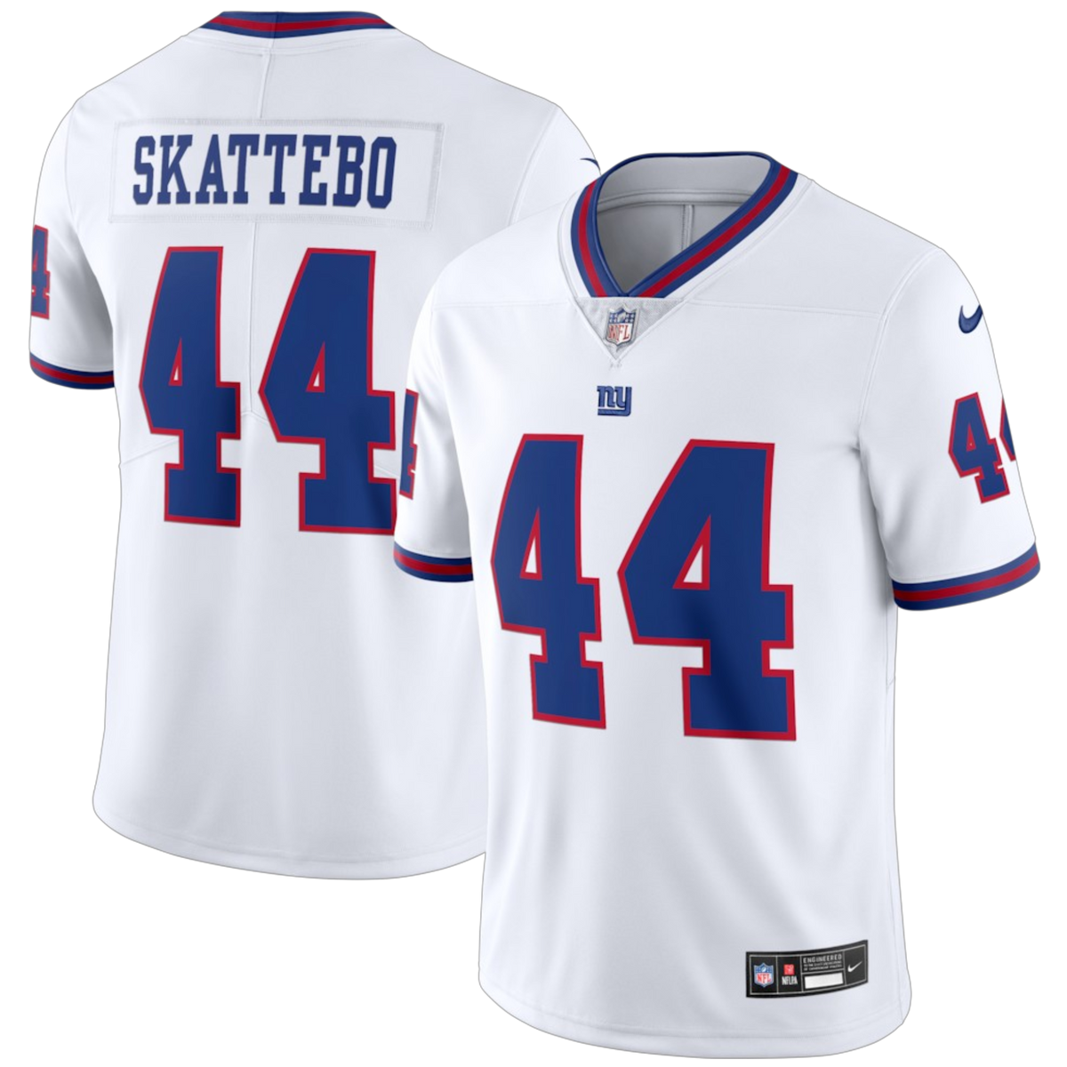 JERSEY NEW YORK GIANTS VISITA BLANCO VINTAGE NFL