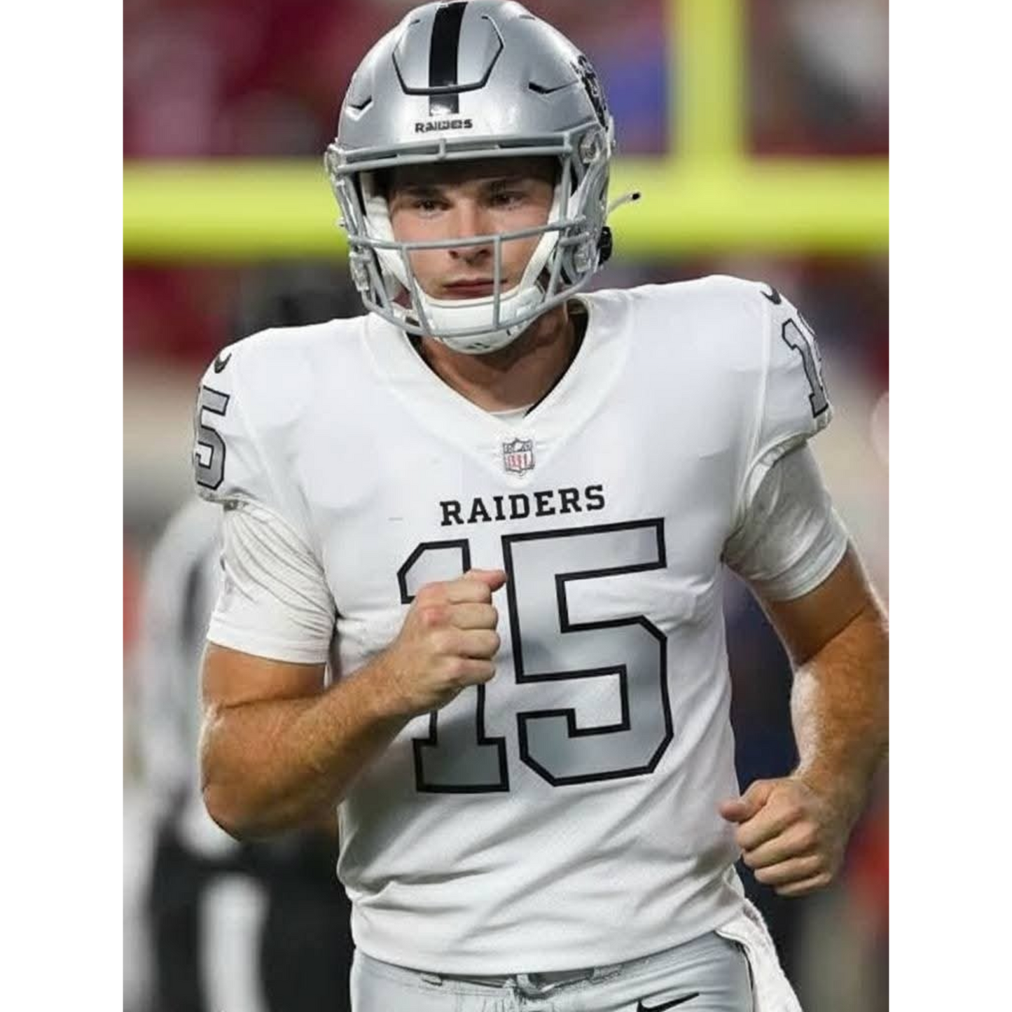 JERSEY LAS VEGAS RAIDERS VISITA BLANCO NFL
