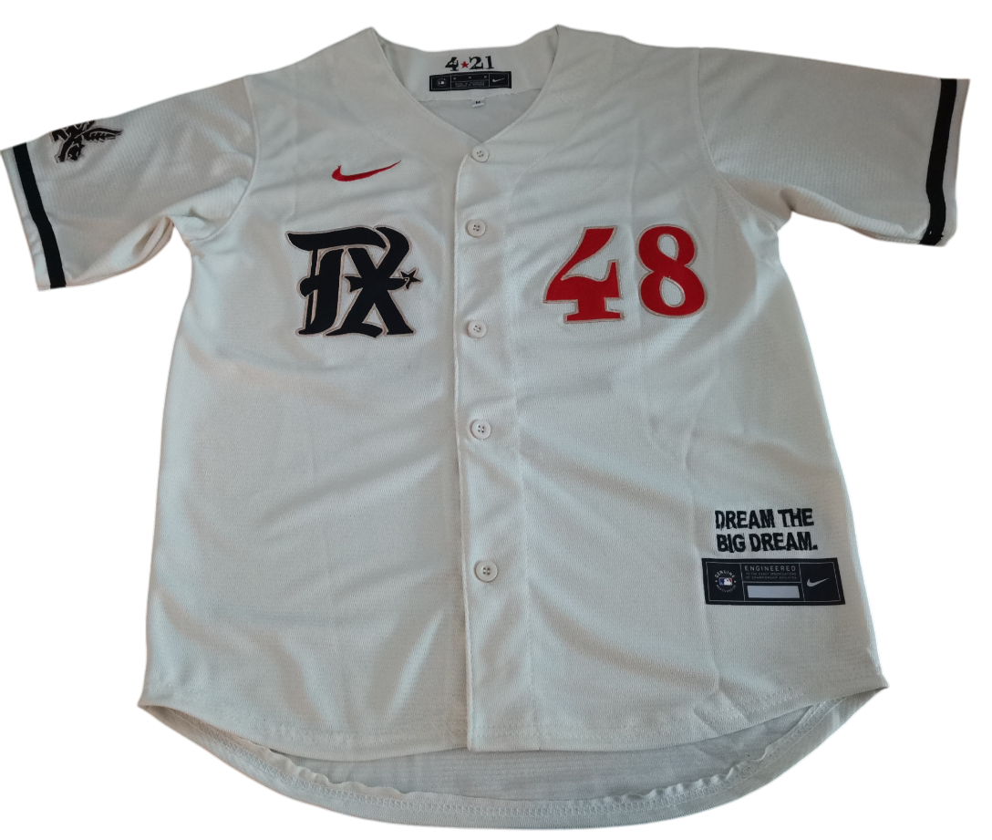 JERSEY TEXAS RANGERS MLB HOMBRES