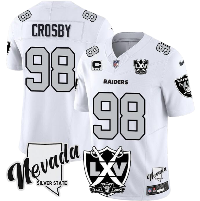 JERSEY LAS VEGAS RAIDERS ALTERNATIVO BLANCO NFL
