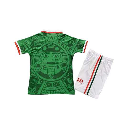 JERSEY RETRO PARA NIÑOS MEXICO 1998 LOCAL