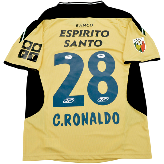 SPORTING LISBOA 2003/2004 VISITA (CRISTIANO RONALDO)