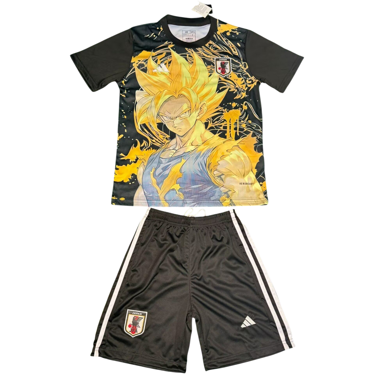 JERSEY ANIME JAPON NIÑOS GOKU NEGRO 2