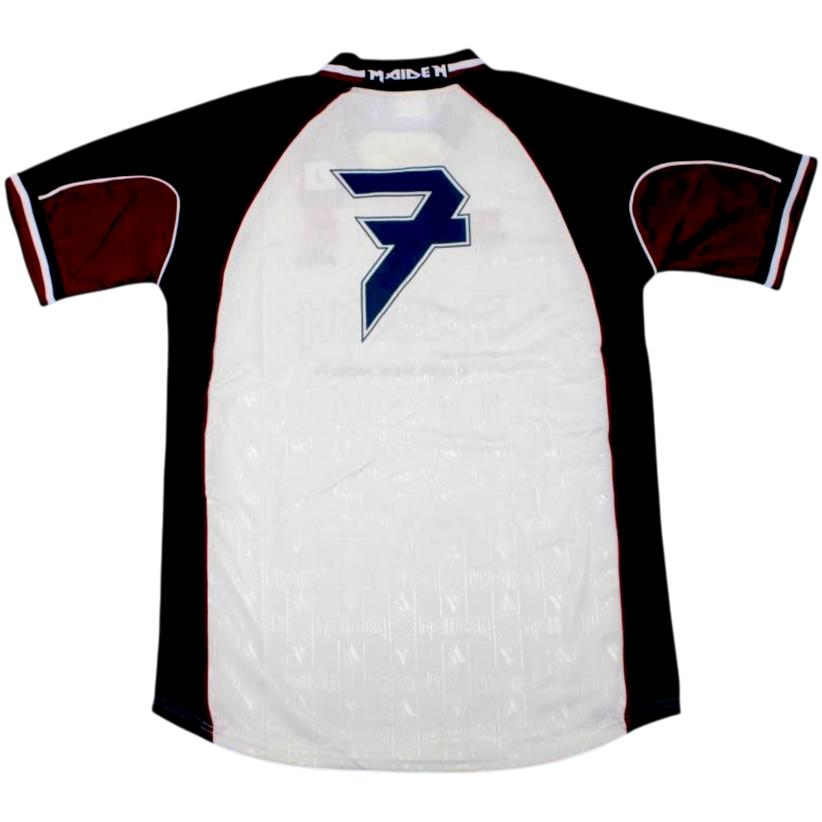 JERSEY IRON MAIDEN BLANCO 1999