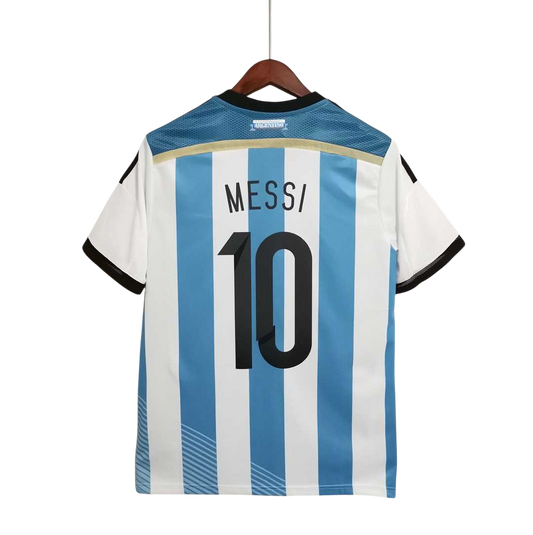 JERSEY RETRO ARGENTINA 2014 LOCAL Y VISITA