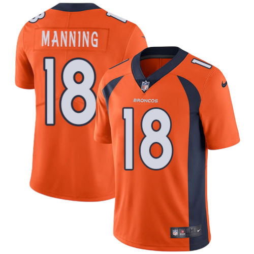 JERSEY NARANJA DENVER BRONCOS RETRO MANNING NFL