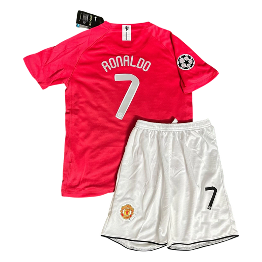 JERSEY RETRO PARA NIÑOS MANCHESTER UTD LOCAL 07/08