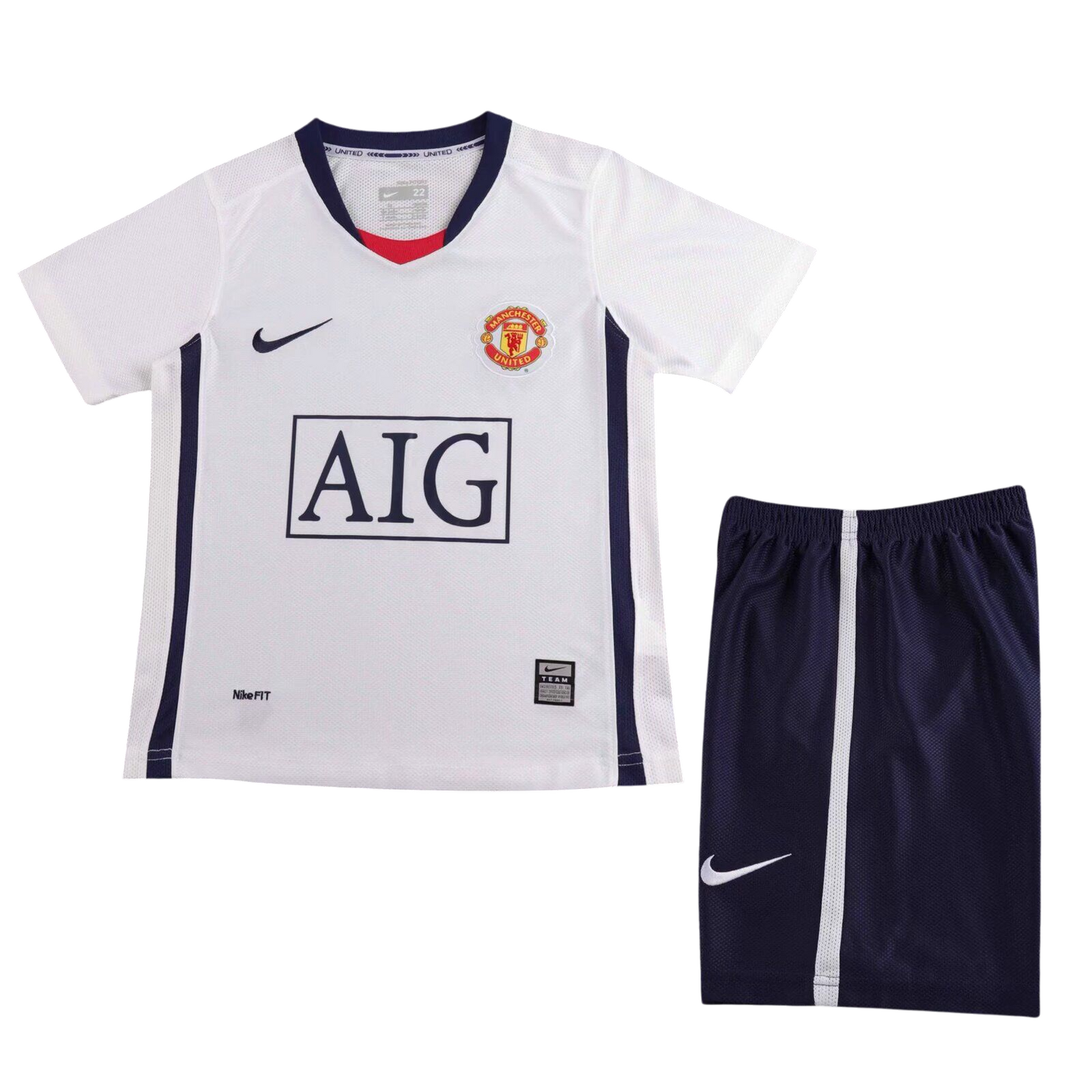 JERSEY RETRO PARA NIÑOS MANCHESTER UTD VISITA Y 3ER JERSEY 08/09
