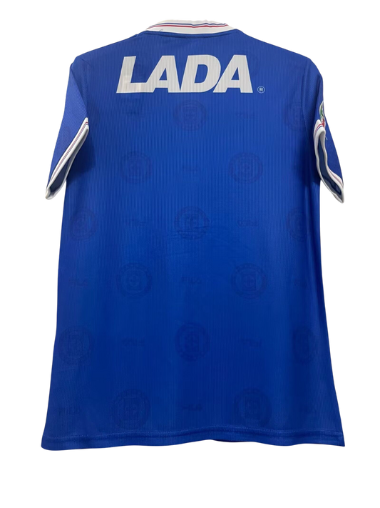 JERSEY CRUZ AZUL RETRO LOCAL Y VISITA 97/98