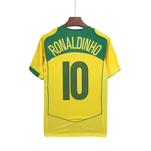 JERSEY RETRO BRASIL 2004 LOCAL Y VISITA