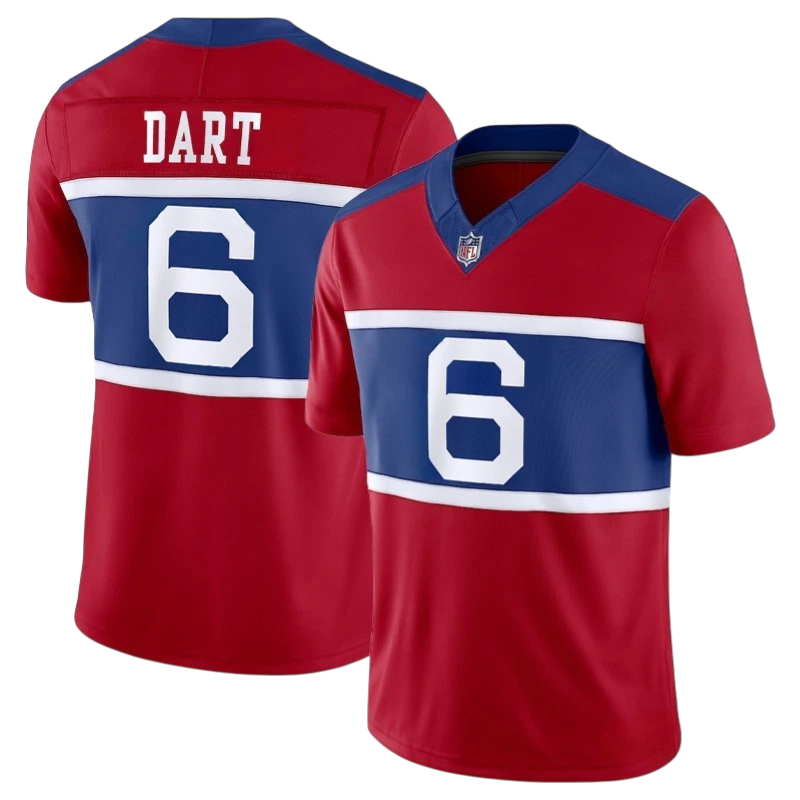 JERSEY NEW YORK GIANTS ALTERNATIVO ROJO CON AZUL NFL