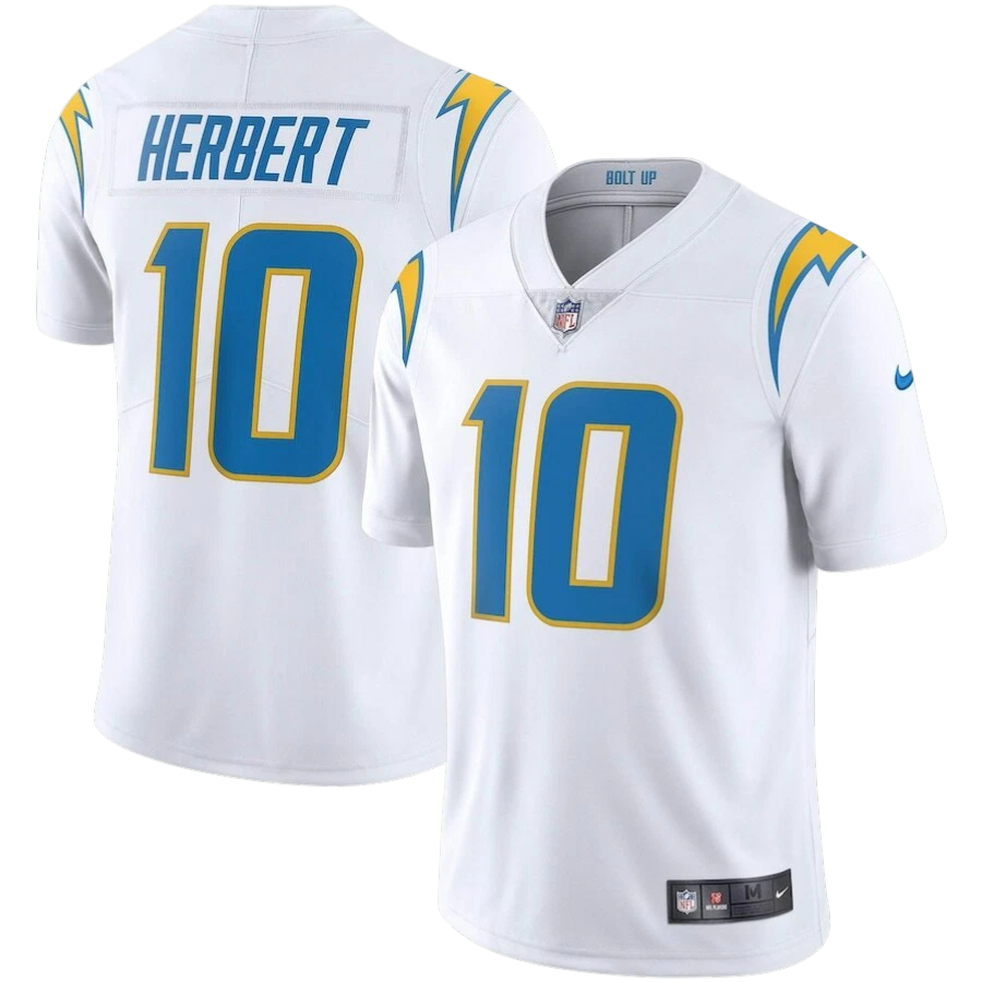 JERSEY LOS ANGELES CHARGERS VISITA BLANCO NFL