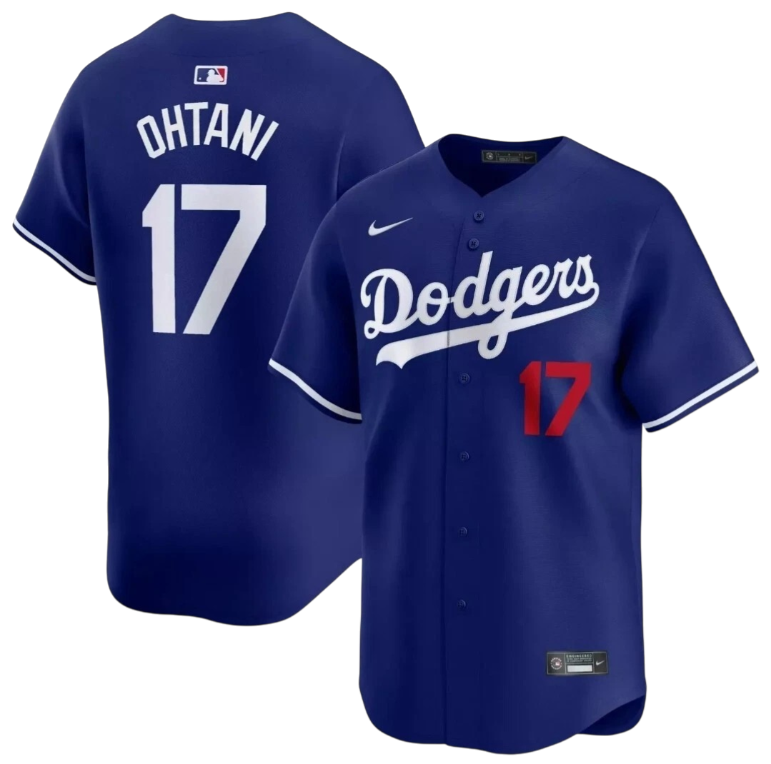JERSEY PARA NIÑOS LA DODGERS AZUL VISITA MLB