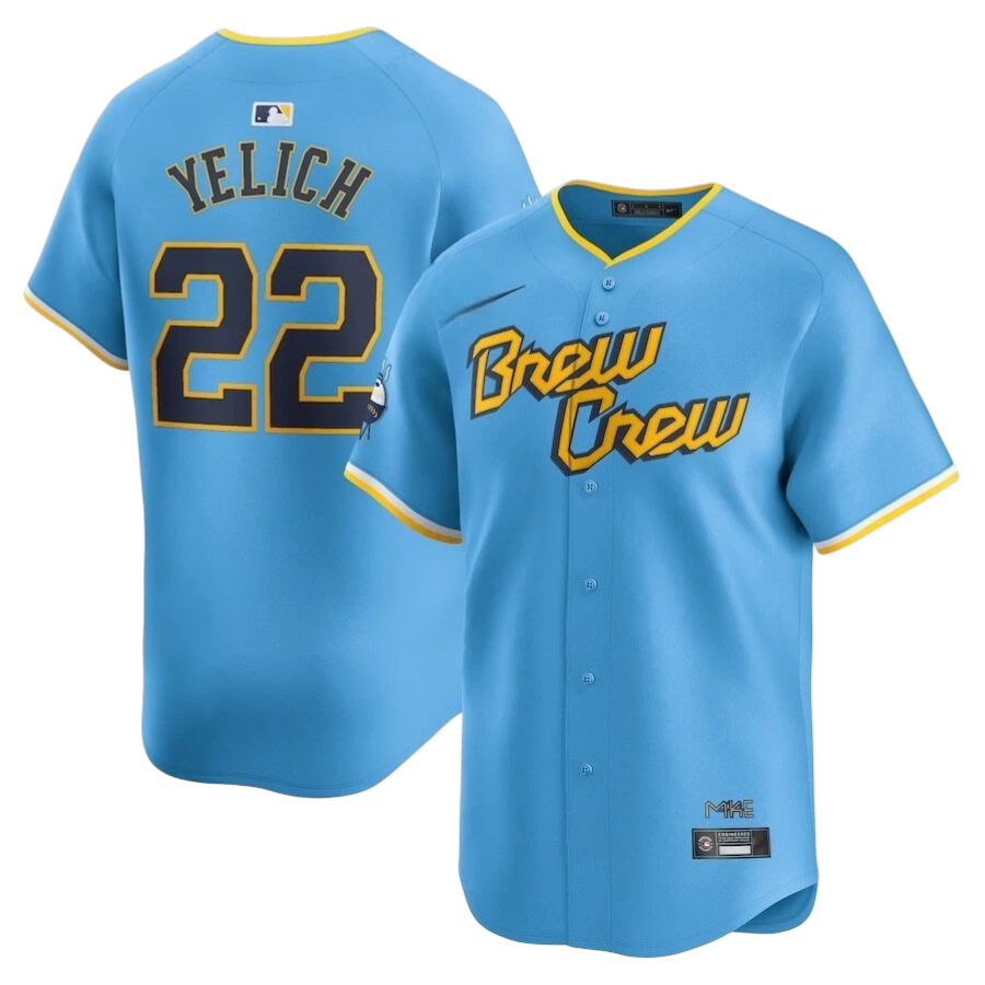 JERSEY MILWAUKEE BREWERS CITY CONNECT MLB