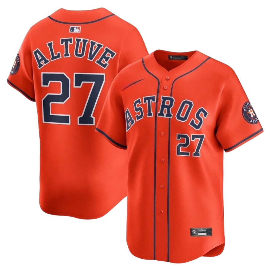 JERSEY HOUSTON ASTROS ALTERNATIVO NARANJA MLB