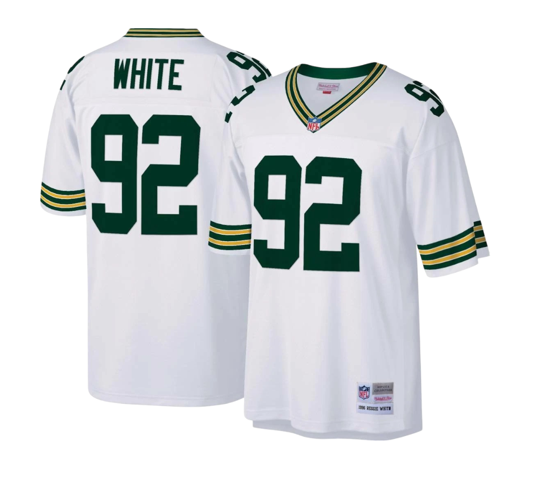JERSEY GREEN BAY PACKERS RETRO BLANCO NFL