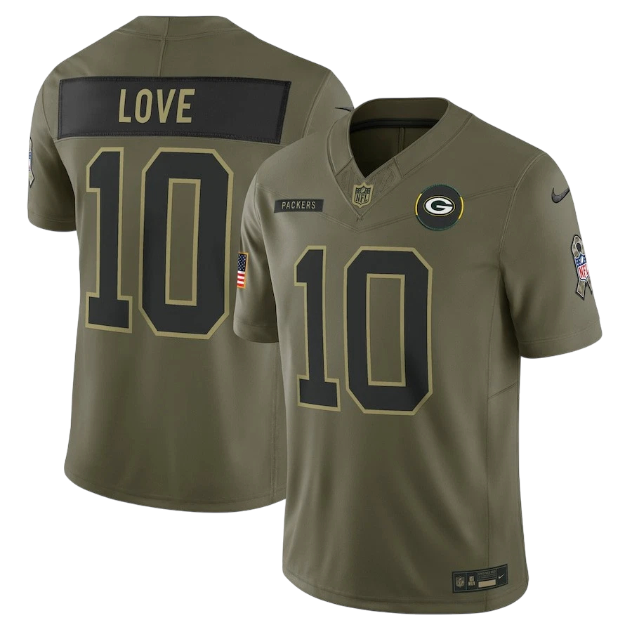 JERSEY SALUTE TO SERVICE GREEN BAY PACKERS NFL