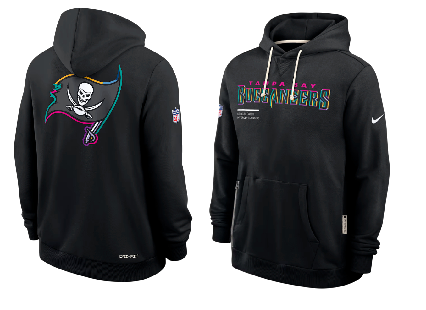 SUDADERA CRUCIAL CATCH 2025 TAMPA BAY BUCCANEERS NFL HOMBRES