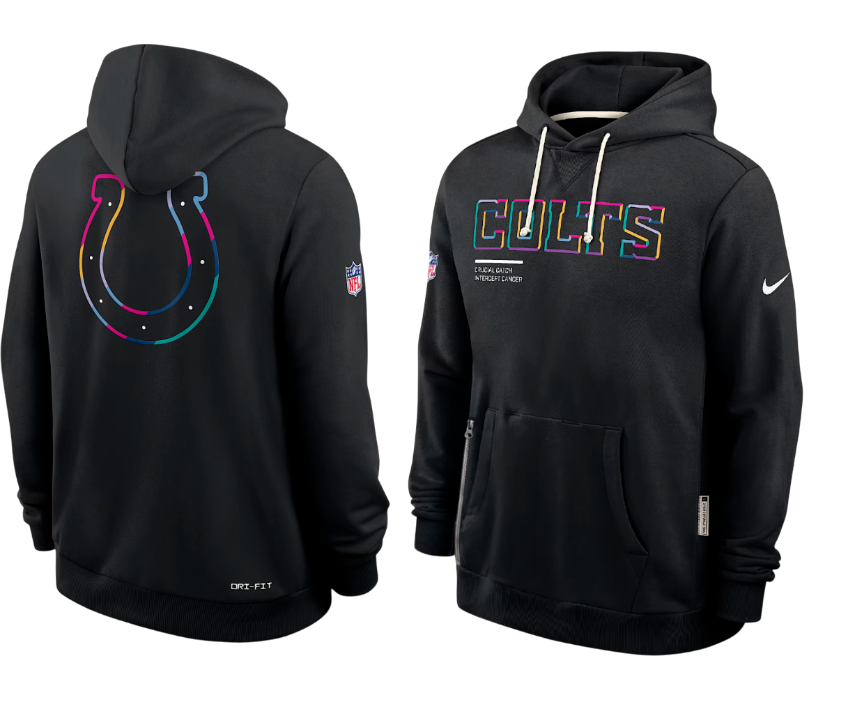 SUDADERA CRUCIAL CATCH 2025 INDIANAPOLIS COLTS NFL HOMBRES