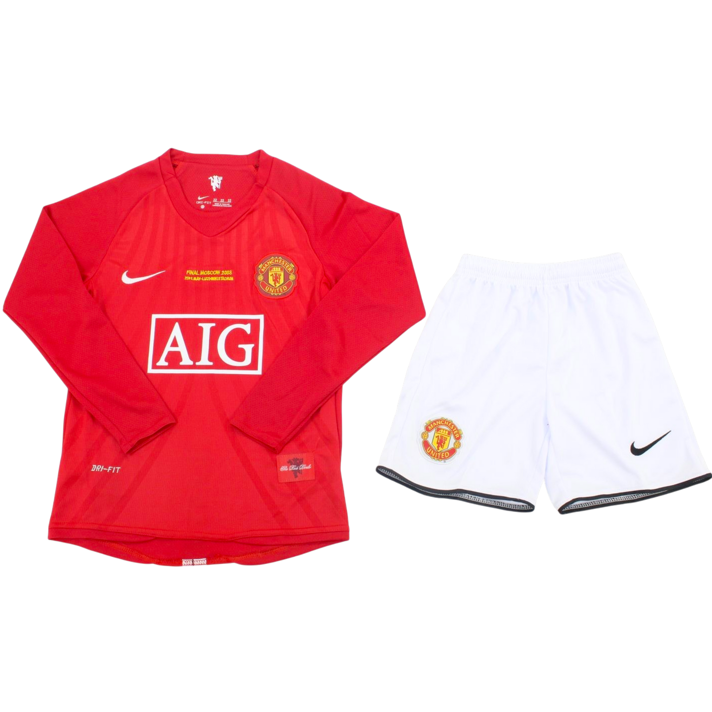 CONJUNTO NIÑOS MANCHESTER UTD 2007/2008 LOCAL
