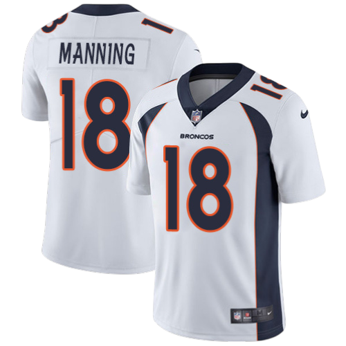 JERSEY BLANCO DENVER BRONCOS RETRO MANNING NFL