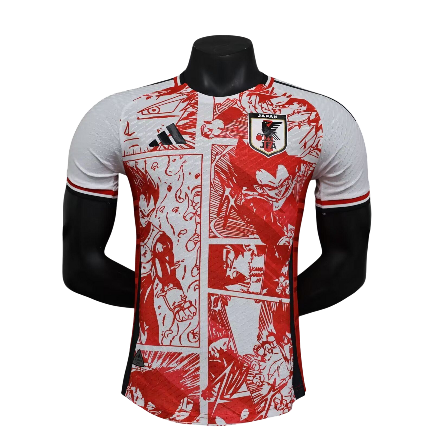 JERSEY ANIME JAPON VEGETA ROJO