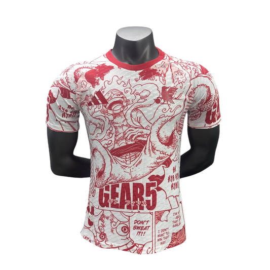 JERSEY ANIME JAPON ONE PIECE ROJO