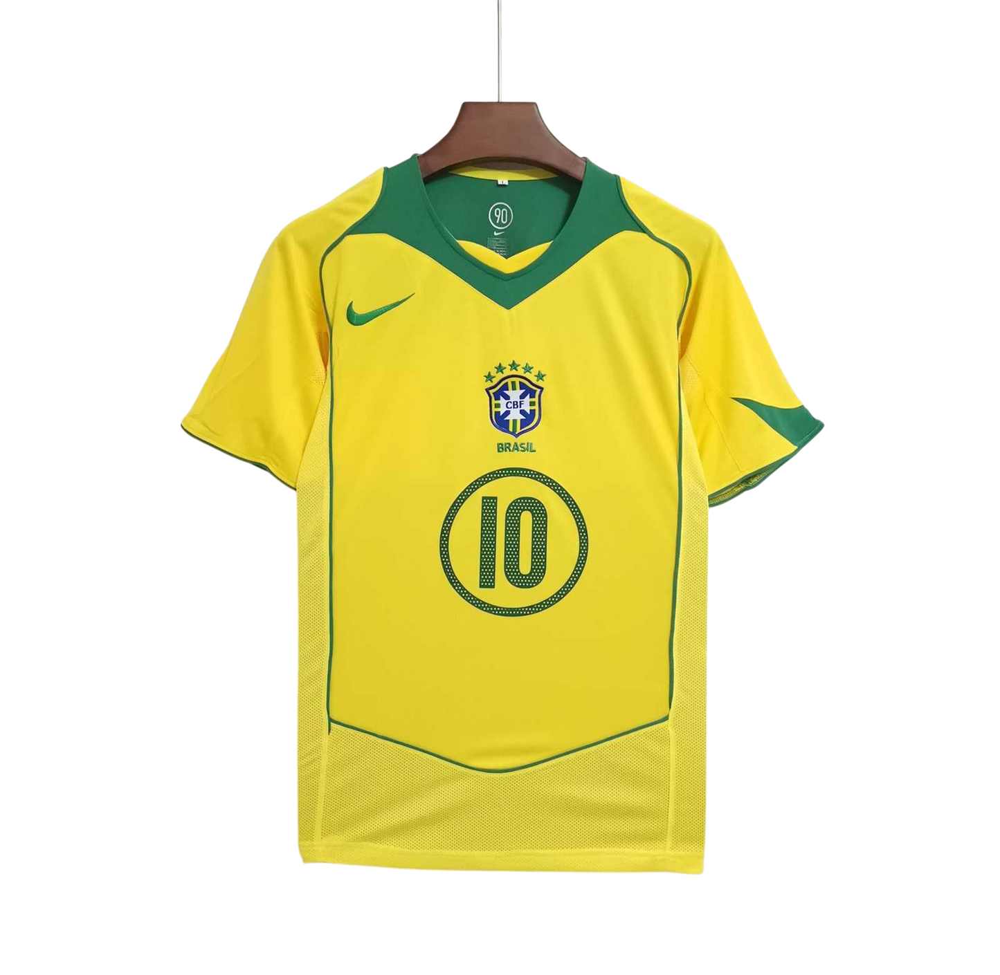 JERSEY RETRO BRASIL 2004 LOCAL Y VISITA
