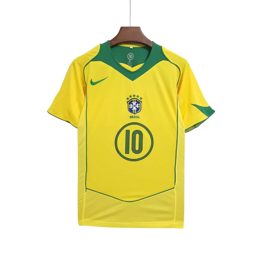 JERSEY RETRO BRASIL 2004 LOCAL Y VISITA