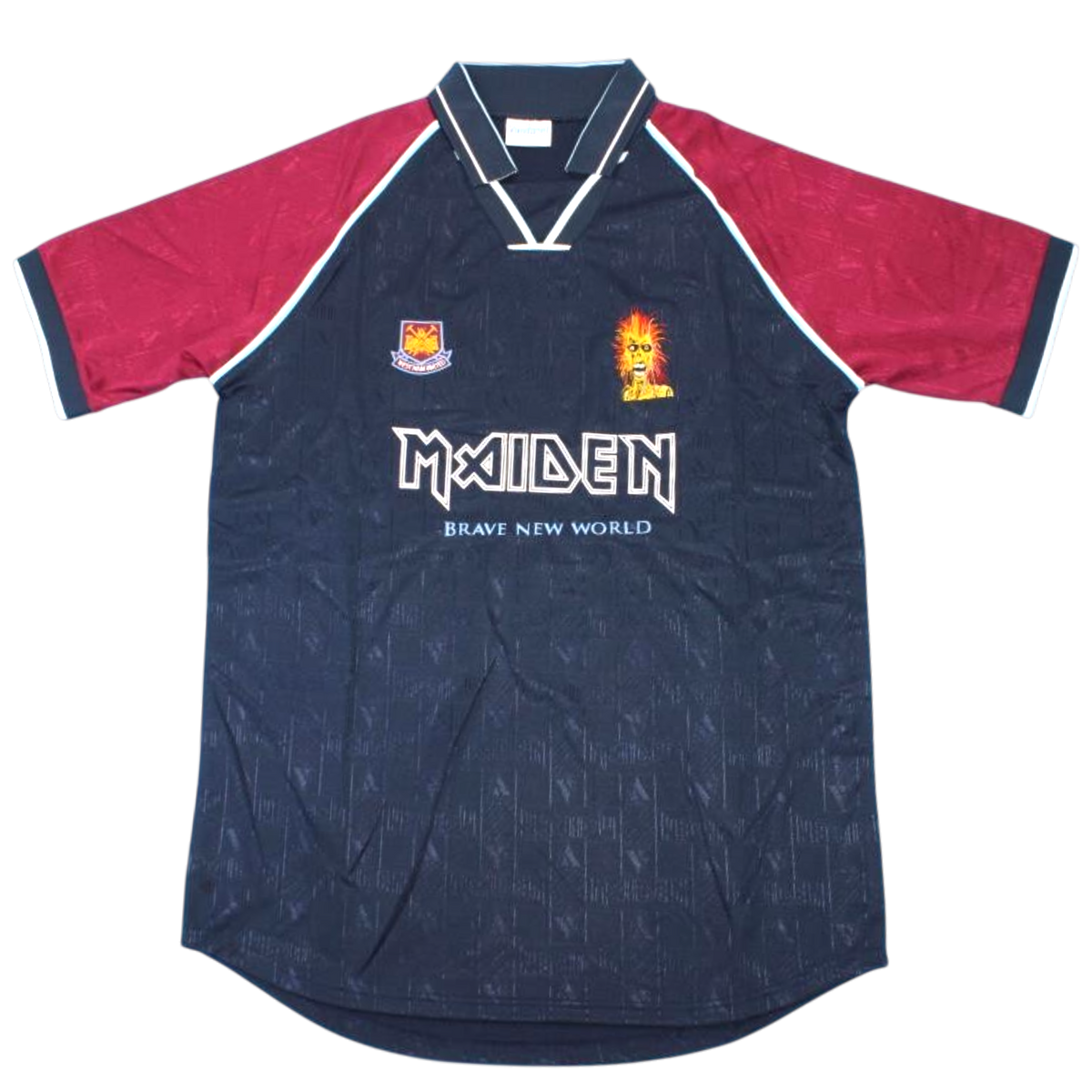 JERSEY IRON MAIDEN AZUL 1999