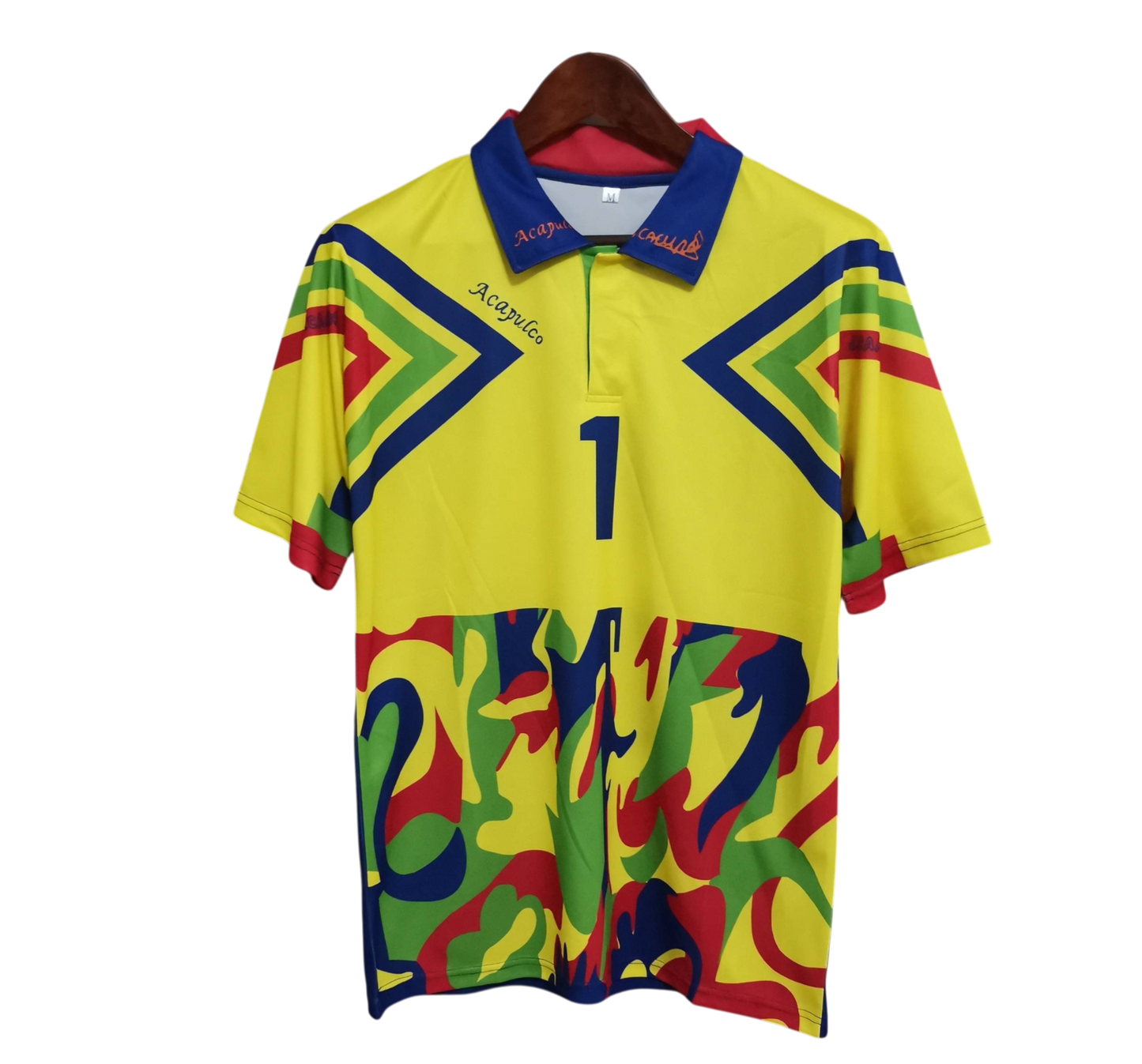 JERSEY JORGE CAMPOS - EDICION RETRO 1994 AMARILLO