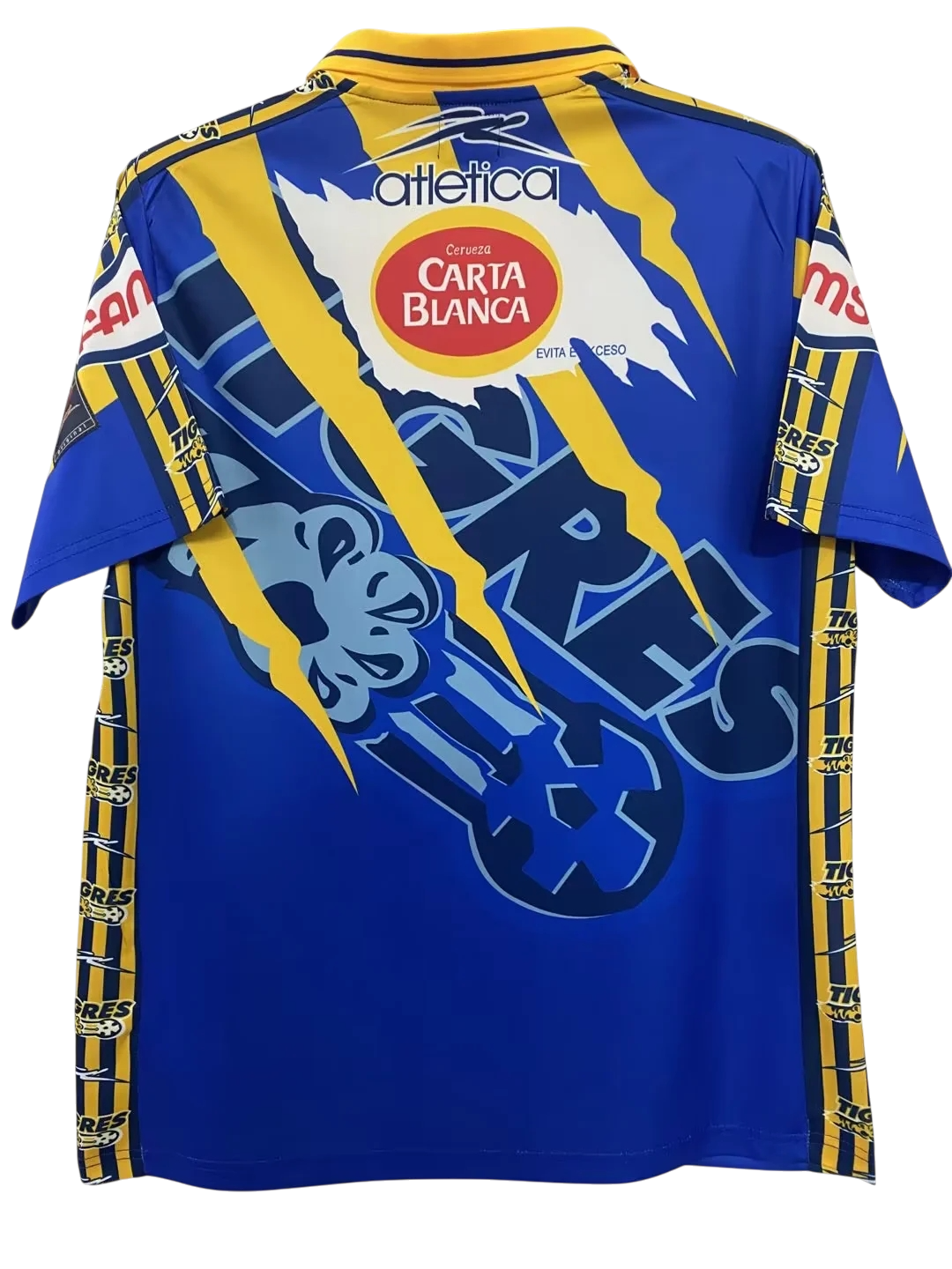 JERSEY TIGRES RETRO LOCAL Y 3ER JERSEY 97/98