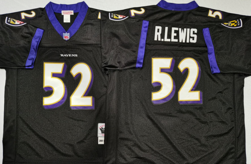 JERSEY BALTIMORE RAVENS  RETRO NFL HOMBRES