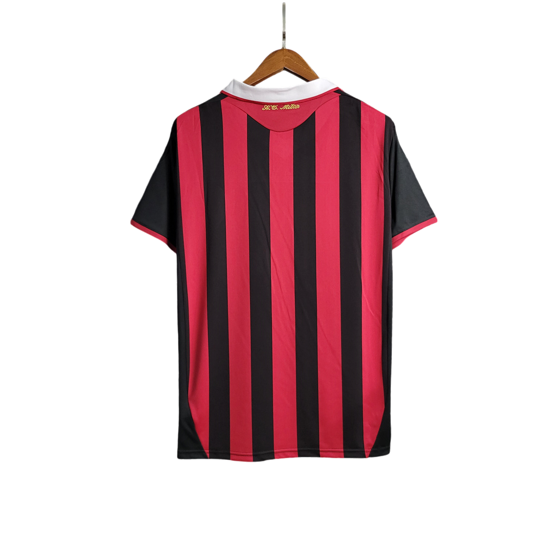 JERSEY RETRO AC MILAN 09/10 LOCAL Y VISITA