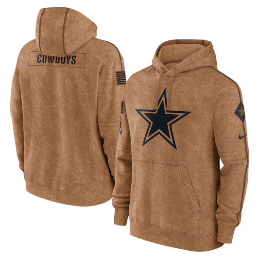 SUDADERA COWBOYS SALUTE TO SERVICE