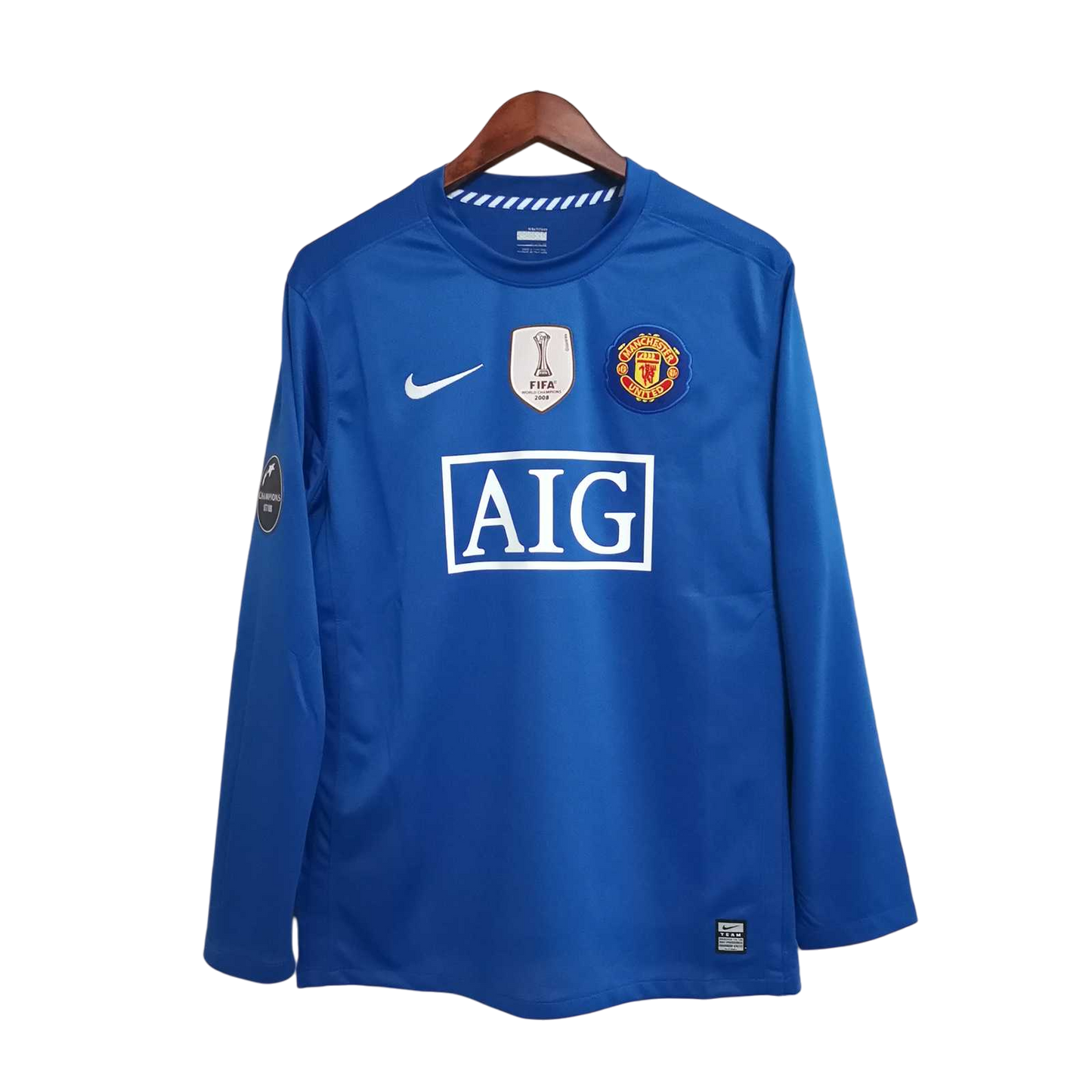 JERSEY RETRO MANCHESTER UNITED VISITA AZUL  08/09