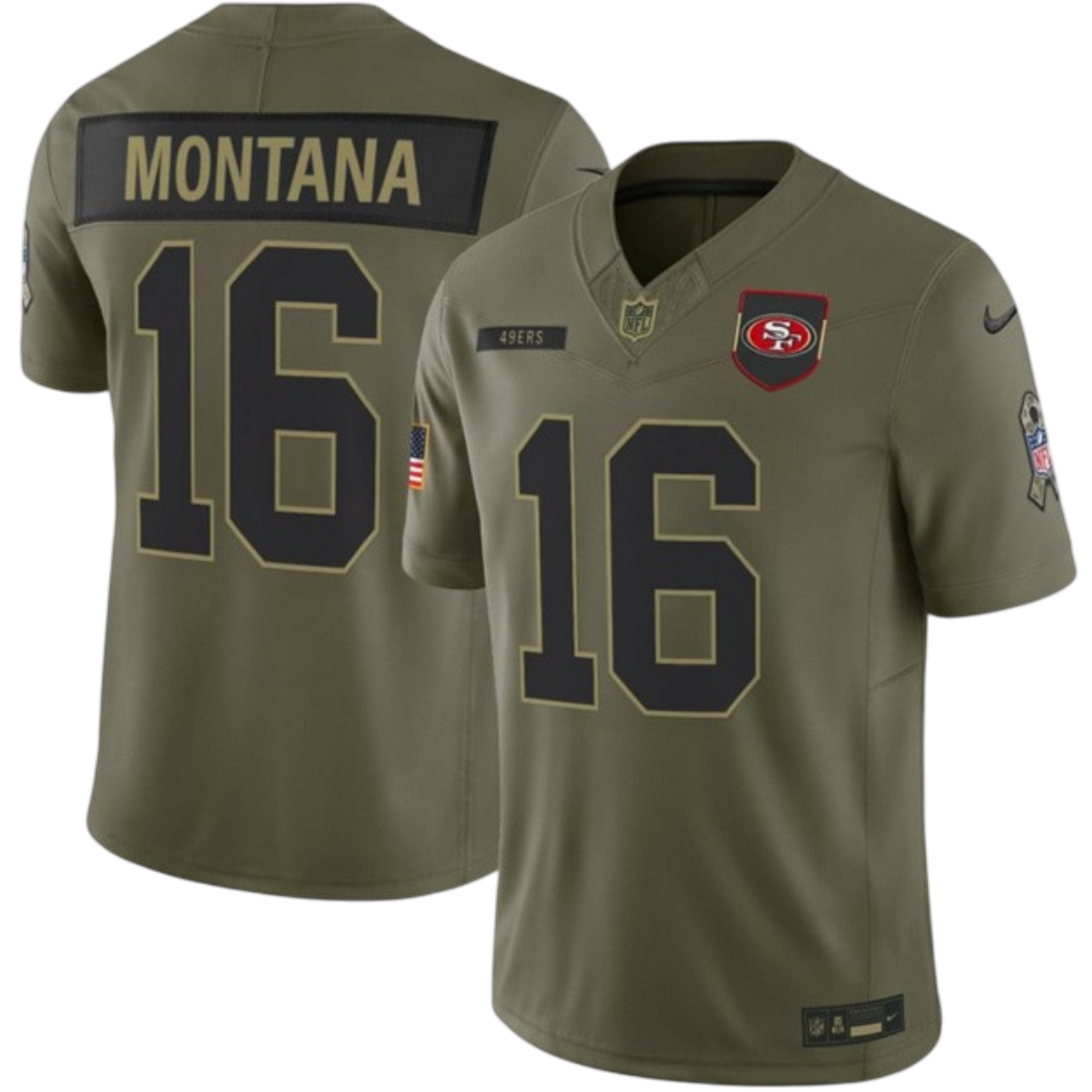 JERSEY SALUTE TO SERVICE 49ERS NFL