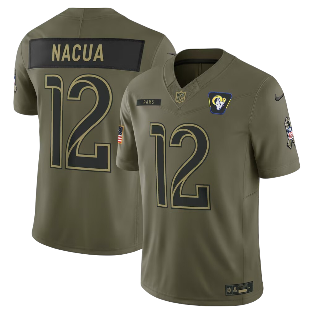 JERSEY SALUTE TO SERVICE LOS ANGELES RAMS NFL