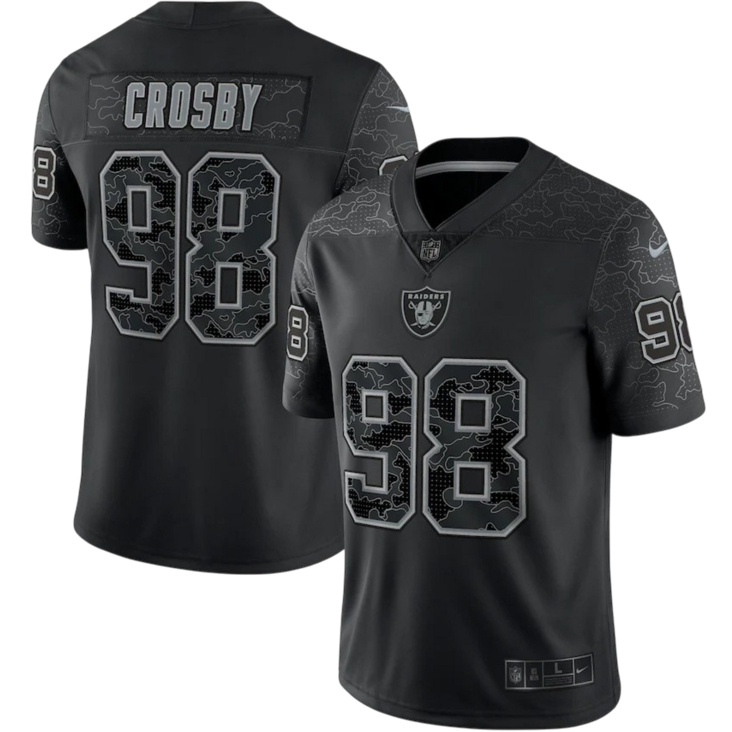 JERSEY LAS VEGAR RAIDERS RFLCTV LIMITED