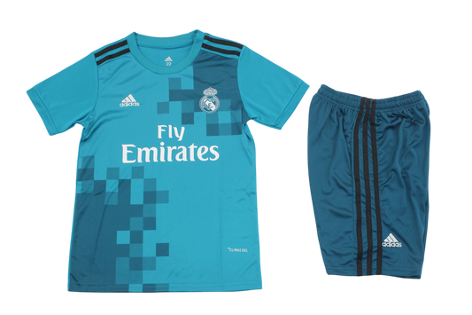 JERSEY RETRO PARA NIÑOS REAL MADRID LOCAL Y 3ER JERSY 17/18