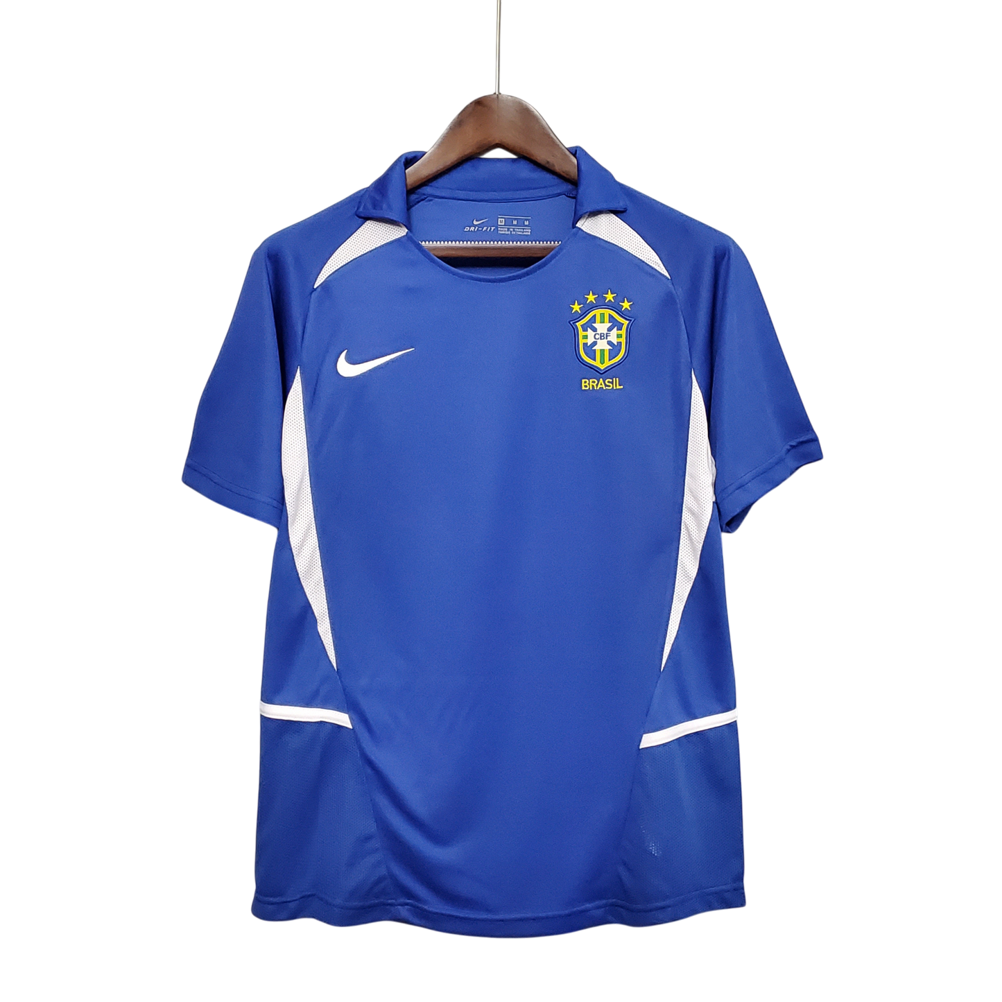 JERSEY RETRO BRASIL 2002 LOCAL Y VISITA