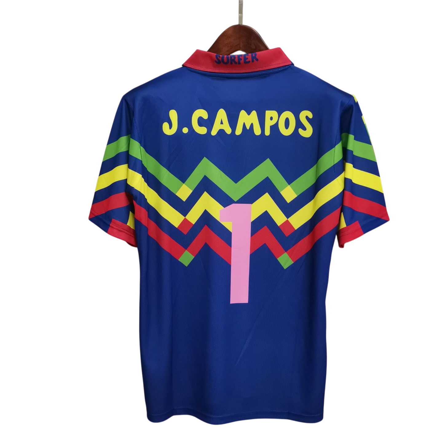 JERSEY JORGE CAMPOS - EDICION RETRO 1994 AMARILLO