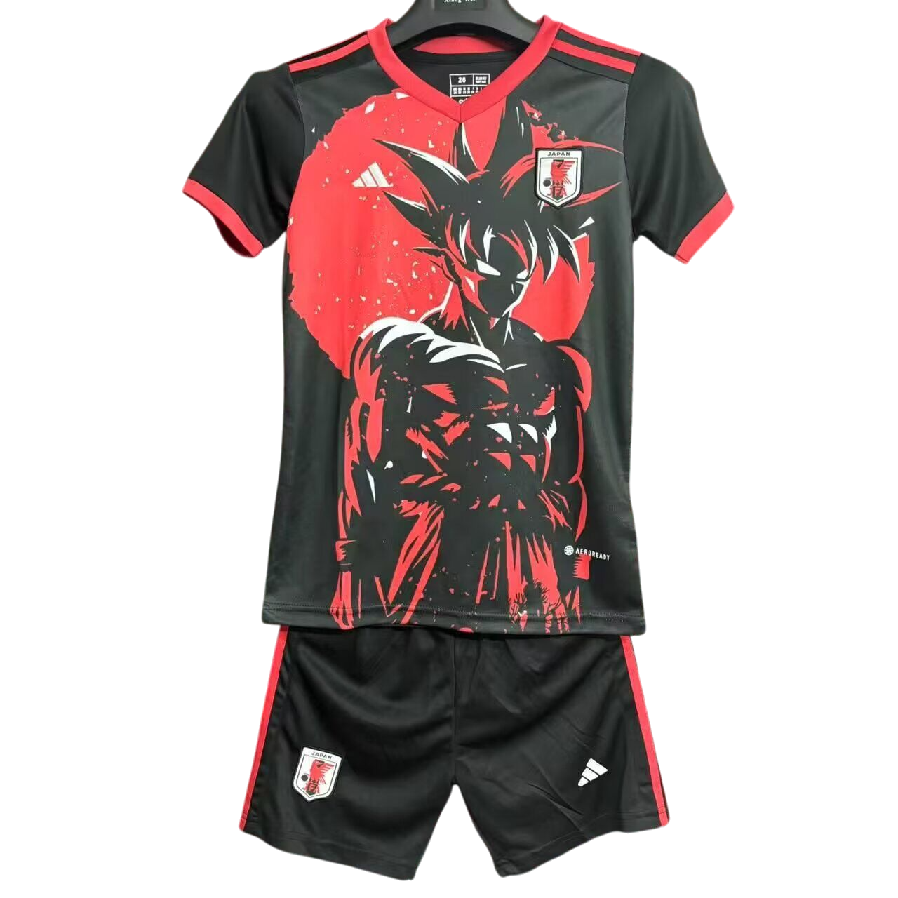 JERSEY ANIME JAPON NIÑOS GOKU NEGRO