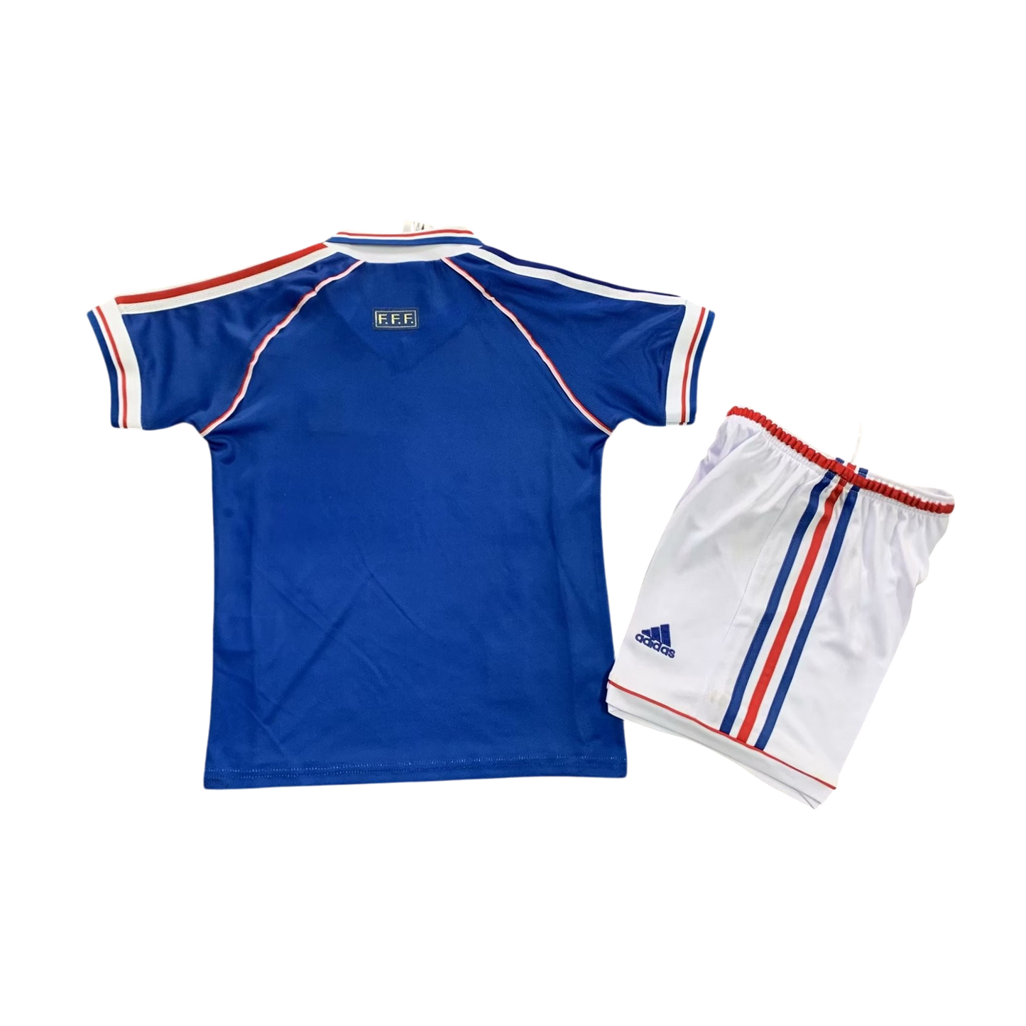JERSEY RETRO PARA NIÑOS FRANCIA 1998 LOCAL Y VISITA