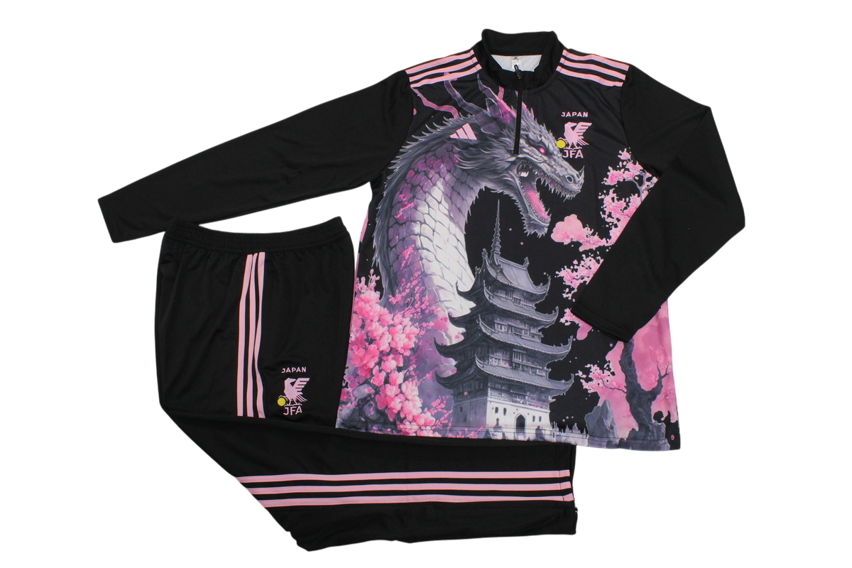 CONJUNTO ANIME  DRAGON ROSA
