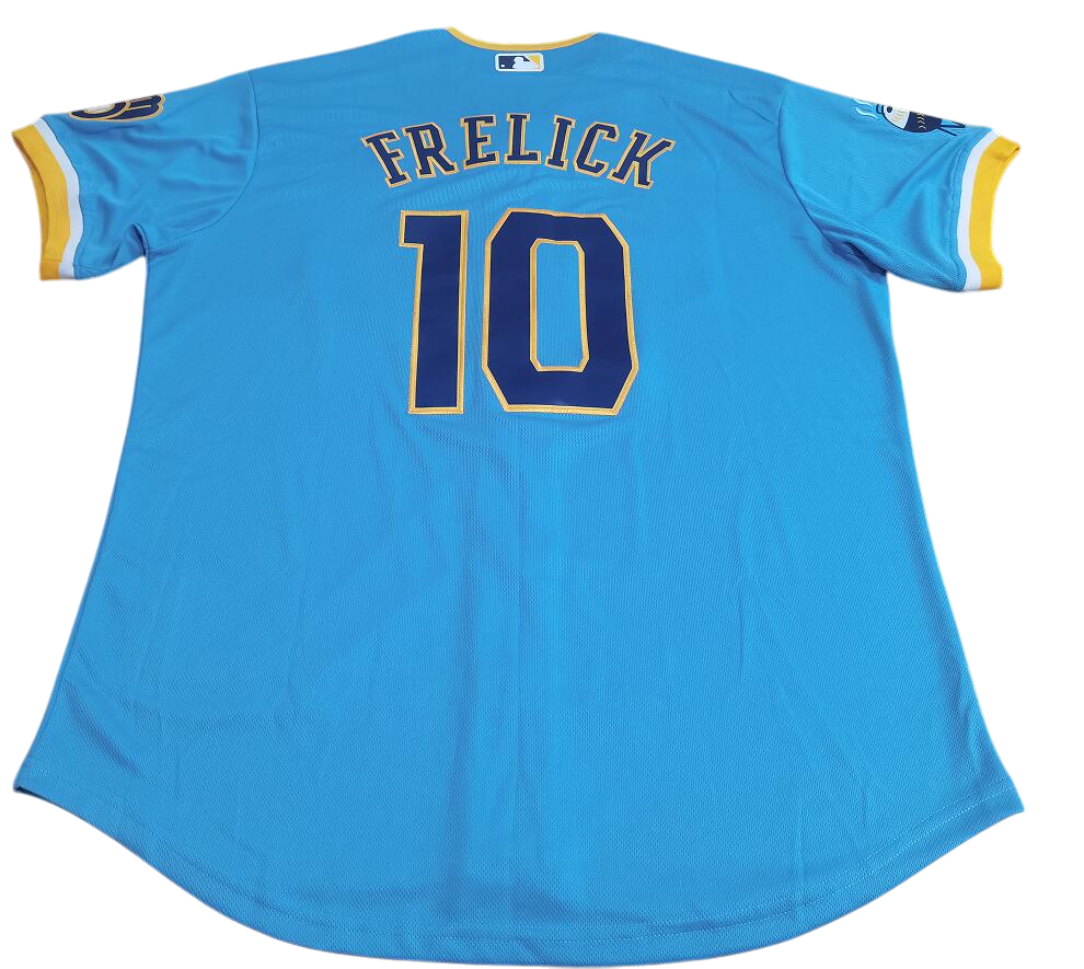 JERSEY BREWERS MLB HOMBRES