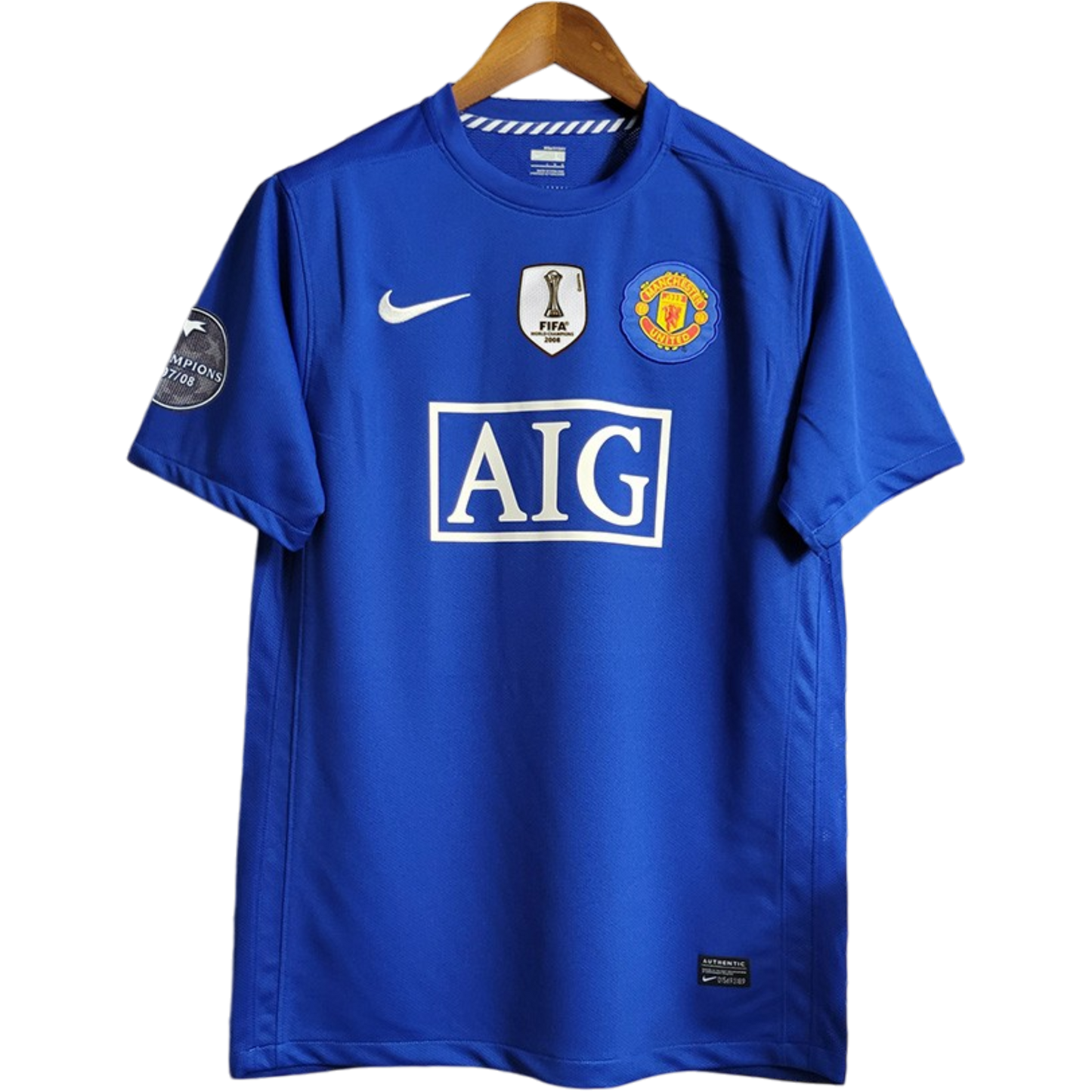 MANCHESTER UTD 2008/2009 VISITA AZUL