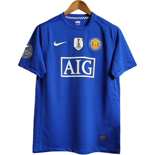 MANCHESTER UTD 2008/2009 VISITA AZUL